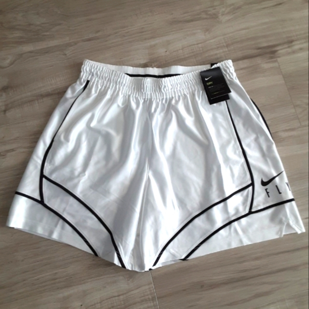 Nike White Athletic Shorts